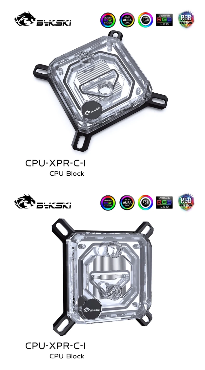 Bykski CPU-XPR-C-I processador cpu bloco de água