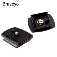 

Camera Plate 35mm 43mm 3 Way Tripod Head Base Mounting Min Quick Release Plate Portable With 1/4 Inch Screw For Yunteng Dslr