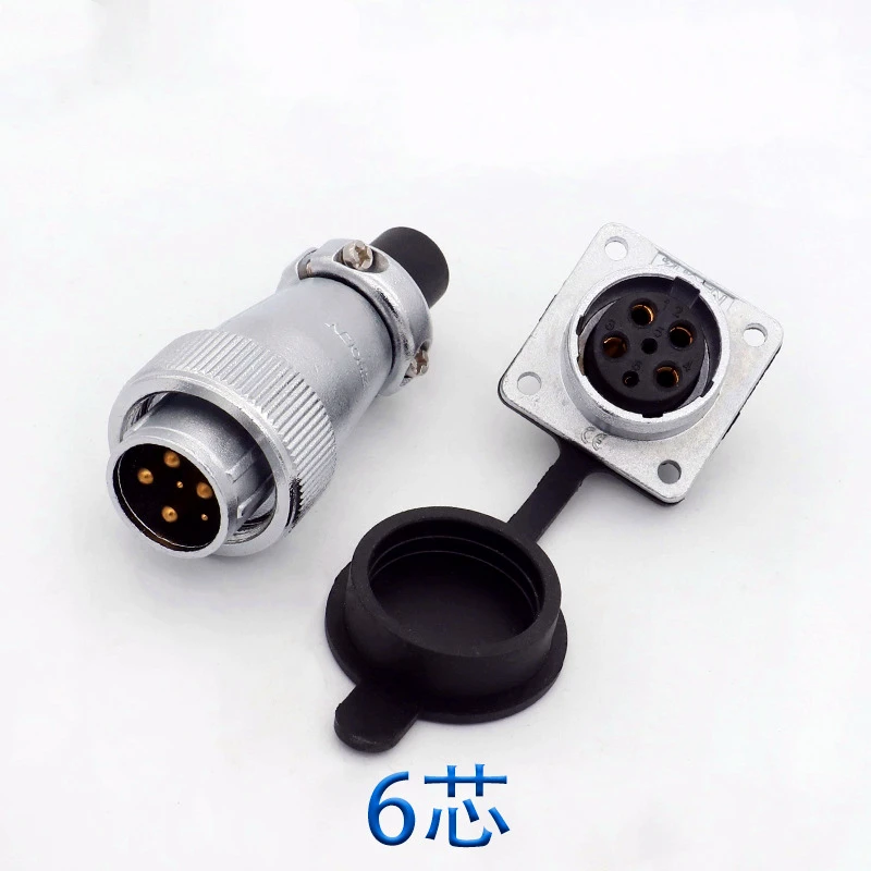 

WS20 Ar Aviaзгo Tomada Conector WS20-2/3/4/5/6/7/912 Pinos TQ KZ/Plug e Soquete Quadrado