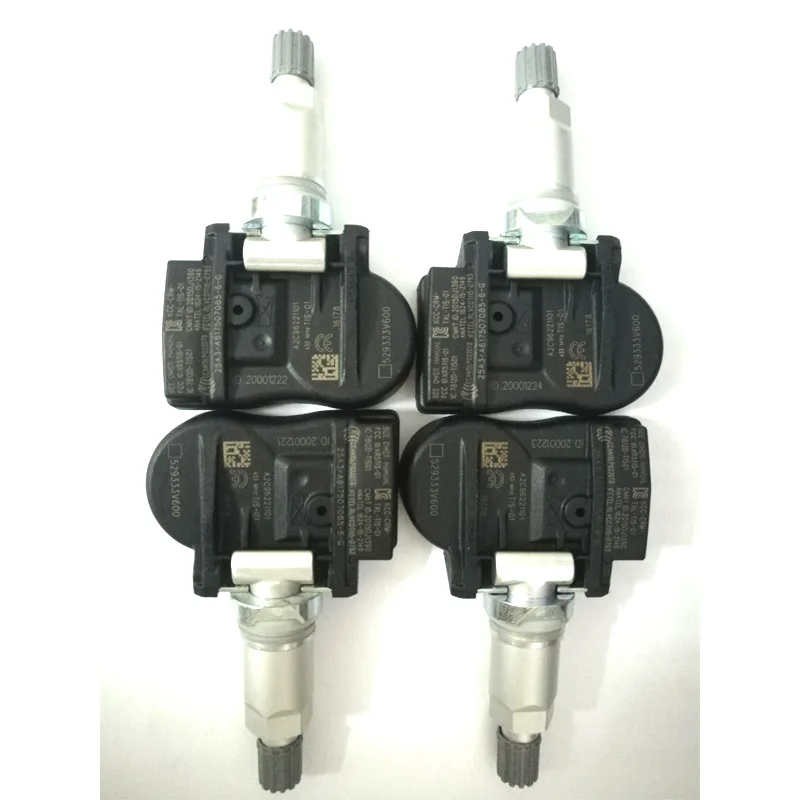 Tire Pressure Monitor/Warning Sensor TPMS System For Hyundai Grandeur i40 Azera Kia Rio 529333V600 52933-3V600 433MHz | Автомобили и