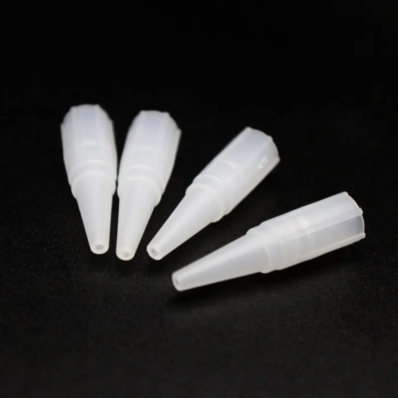 Disposable tattoo tips 500 pcs tattoo caps needle tips for permanent makeup tattoo machine Traditional needle Nozzle