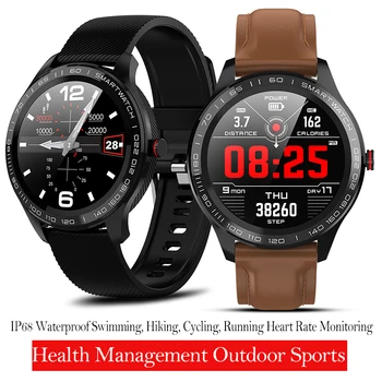 

Timewolf TW9 Smart Watch ECG PPG Men Full Round Screen Heart Rate Smartwatch IP68 Waterproof Smart Watch Men for Android IOS