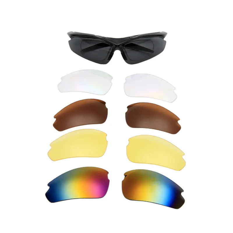 5 линз/набор анти-ударные тактические очки ночного видения военные очки для стрельбы мужские страйкбол Пейнтбол CS War игровые солнцезащитные очки