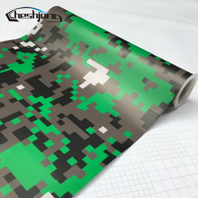 Green-Military-Camo-Large-Pixels-Camouflage-Vinyl-Car-Wrap-With-Air-Bubble-Free-for-Scooter-02