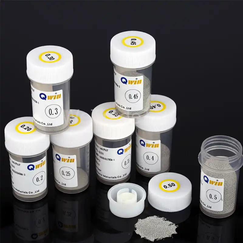 5 0.55 0.6 0.65 0.7mm solder ball for ic chip bga rework repair