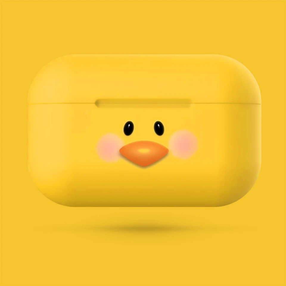 Милый мультяшный силиконовый чехол для Apple Airpods Pro, 3-й чехол, аксессуары для Bluetooth наушников, беспроводная коробка для наушников, чехол для гарнитуры - Цвет: A