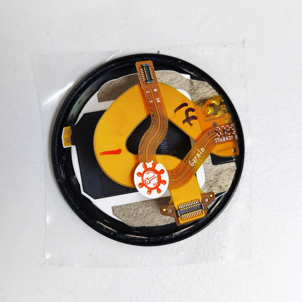 Tela Lcd para Garmin Vivoactive Gps Smart Display Panel Reparar Peças de Reposição - Imagem 4