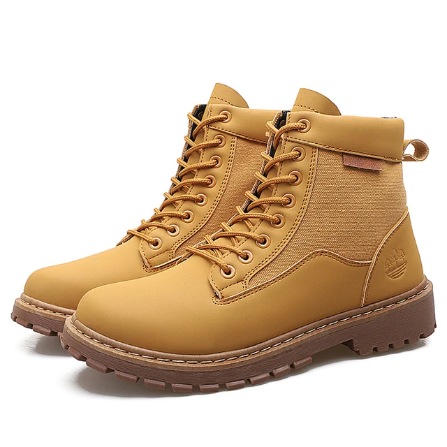 non lace work boots
