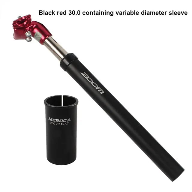 Zoom Bike Suspension Seatpost Shock Absorber Bicycle Seat Post Dropper Aluminum Shockstop Tube