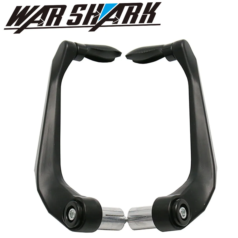 For KAWASAKI Z750 Z 750 Z750S Z750R Motorcycle 7/8" 22mm Universal Handlebar Grips Guard Brake Clutch Levers Guard Protector - Цвет: black No logo