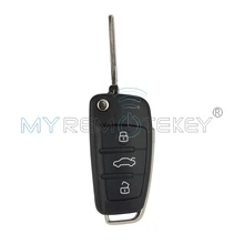 Автомобильный Дистанционный ключ 8P0 837 220 D для Audi A3 TT 2006-2013 434 МГц ID48 HU66 3 кнопки remtekey