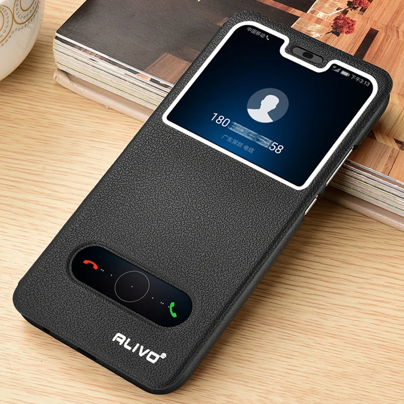 

For Huawei Honor 8S Case Luxury View Window Leather Cover For Huawei Honor 9X Honor 20 Pro 20S 10i Phone Cases Honor9X honor20