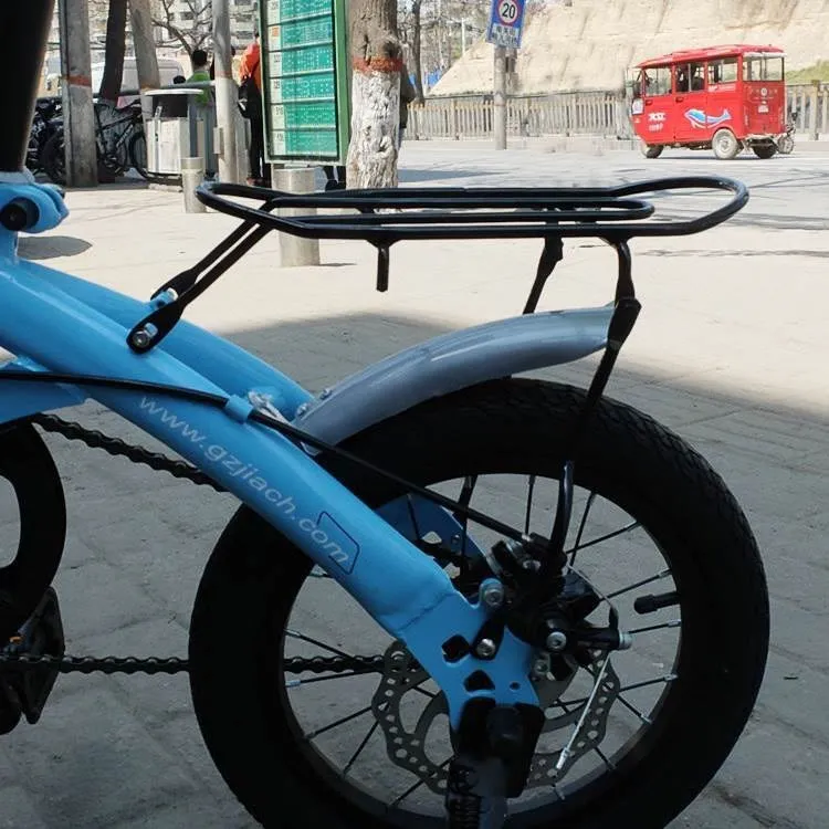

14-Inch 16-inch Bicycle Rack after Rack Luggage Rack 20-Inch Shelf V-Brake Folding Bicycle Tailstock Disc Brakes.