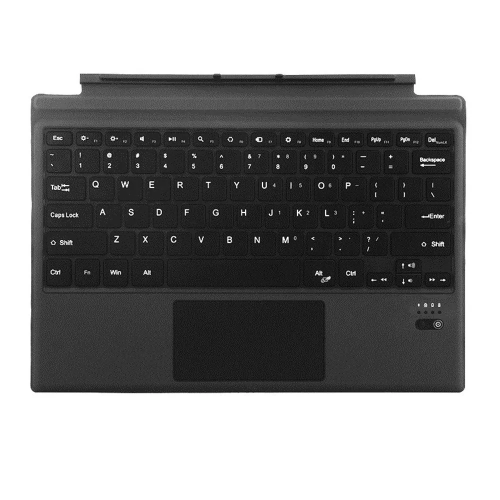 Легкая тонкая беспроводная Bluetooth клавиатура Microsoft Surface Pro 7 сенсорное управление 17