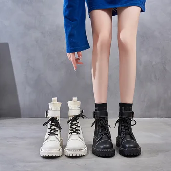 

boots female increased within the new breathable little wind fashion short boots in England in the spring and autumn