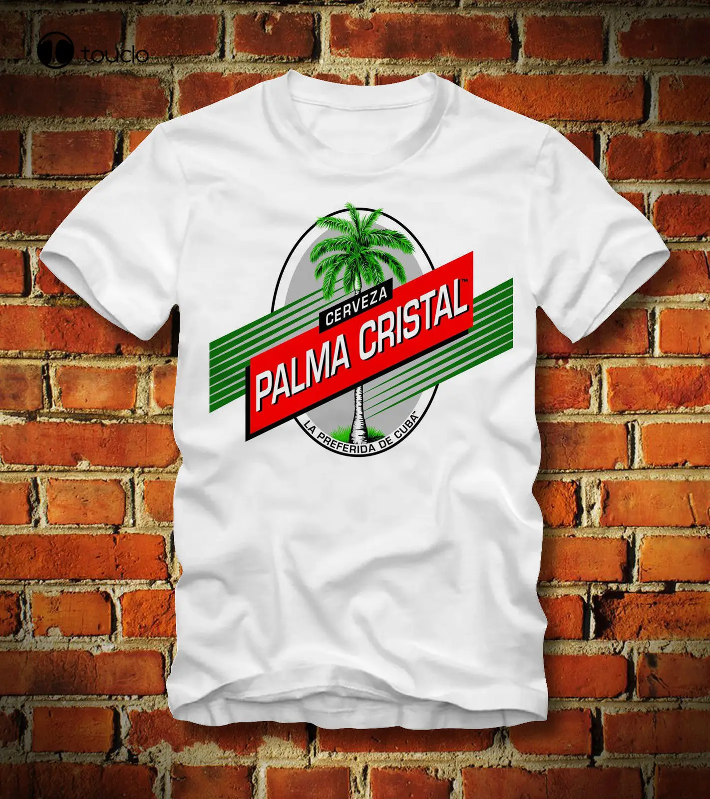Nuova Maglietta Estiva Maglietta Divertente Palma Cristal Cerveza Kuba Cuba Beer Bier Karibik Havanna Hv T-Shirt Personalizzata