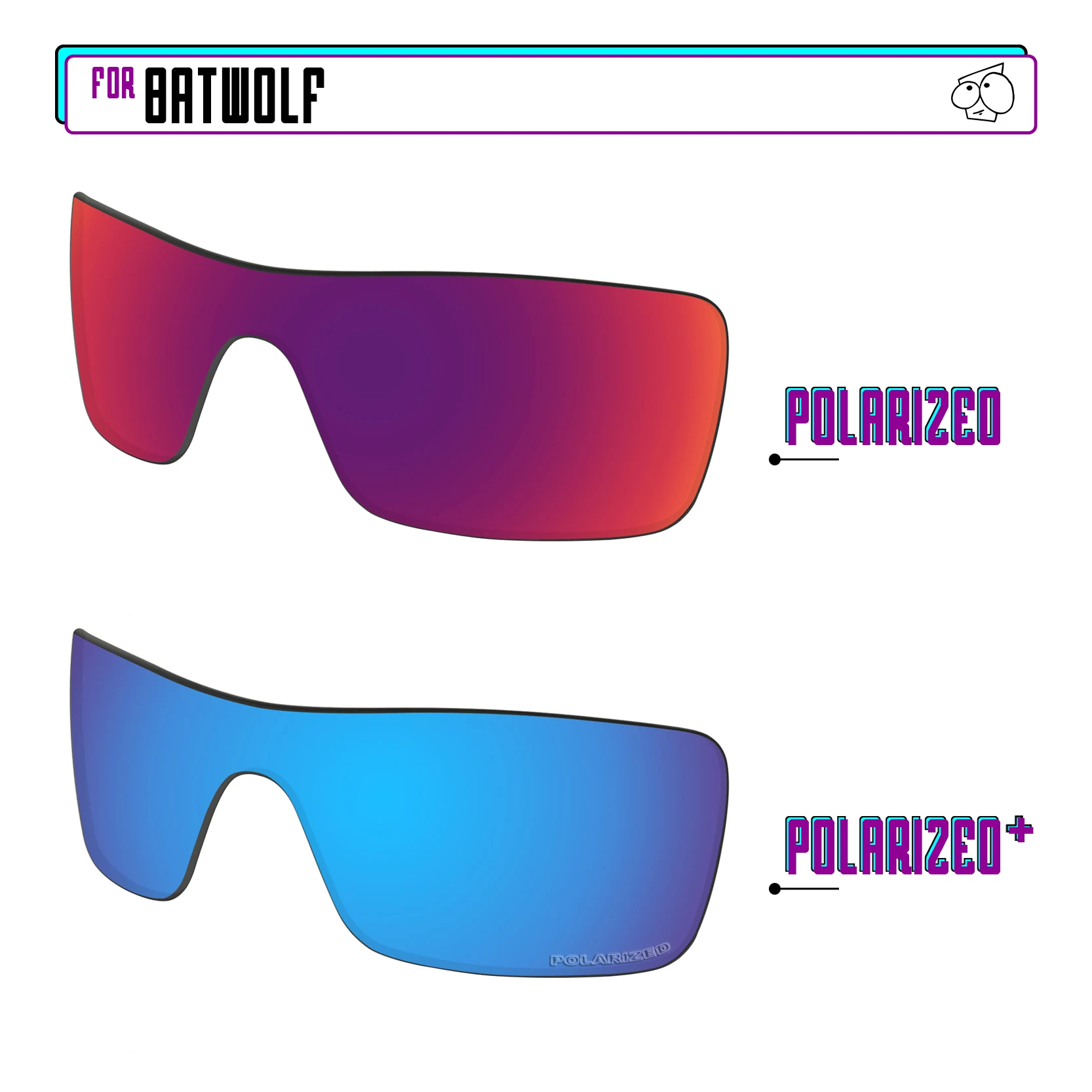 EZReplace Premium Polarized Sunglass Lenses - Multiple Options Available