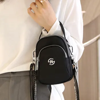 

Women's hand bag 2020 messenger mini mobile phone bag new all-match fashion one-shoulder portable tissue small bag coin purse