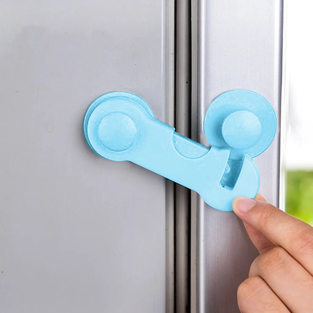 Dropship Home Baby Safety Protection Lock Anti-Clip Hand Door Closet Cabinet  Locks Fo Fridge Cabinet