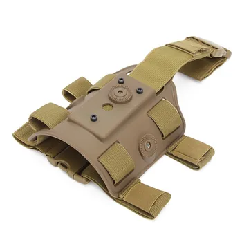 

Hot Sale Hunting Thigh Holster Sleeve Cover Dual Straps Nylon Eco-friendly Belt Bag Device Hunting Accessories