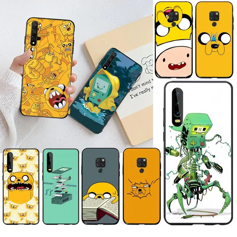 Мягкий Силиконовый ТПУ чехол для телефона HPCHCJHM Adventure Time Для Huawei P30 P20 lite Mate 20 Pro P Smart