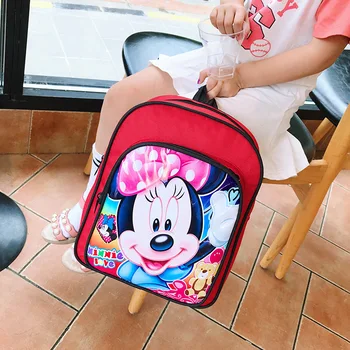 

2019 new Disney cartoon princess frozen Minnie backpack kindergarten bag cute children backpack baby boys girls shoulder bag