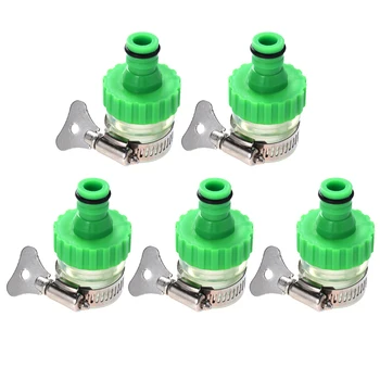 

5pcs Hose Garden Quick Connector Tap Adapter Garden Micro Drip Irrigation Watering Inner diameter Pipe Joint