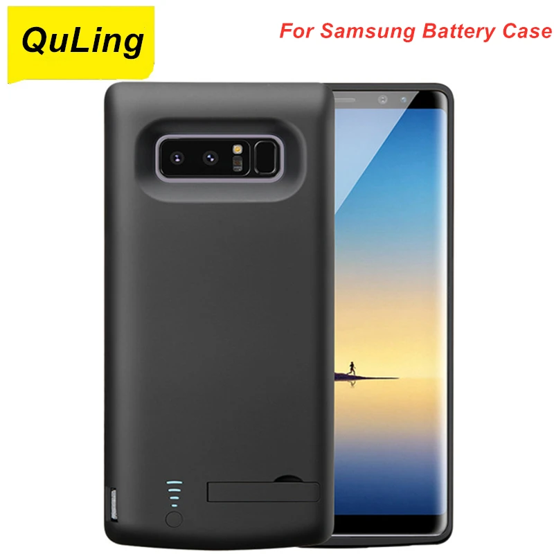 10000Mah For Samsung Galaxy S8 Plus S9 S10 S10e Note 8 9 10 S20 FE 20 S21 Ultra Battery Charger Case Power Bank | Мобильные телефоны