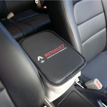 

Car Armrest Pad Covers Auto Seat Armrests Storage Protection Cushion for Renault Megane 2 3 Duster Logan Clio Laguna 2