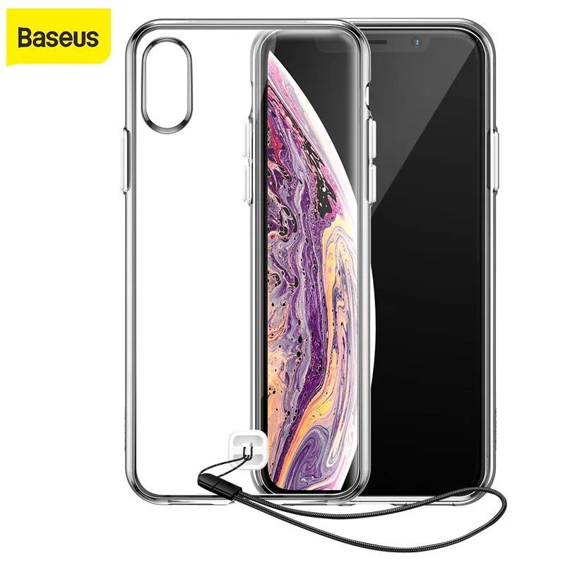 Чехол Baseus для iphone X/XS MAX 5 8 дюйма/6 дюйма Защитные чехлы телефонов iPhone | Мобильные