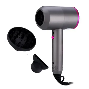 

Hammer Hair Dryer Electric Hair Dryer Hotel Hair Dryer 110V Electrical Appliance Diffusion Vent Heating Body Design Gray