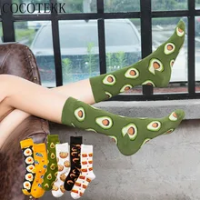 Женские носки осень зима мультфильм Забавный Harajuku тренд хип хоп команды счастливые носки повседневные женские хлопковые чулки уличная