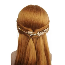 Стразы TRiXY H87, свадебные аксессуары для волос с кристаллами, свадебные украшения для волос, украшения для волос невесты, головной убор, повязка на голову