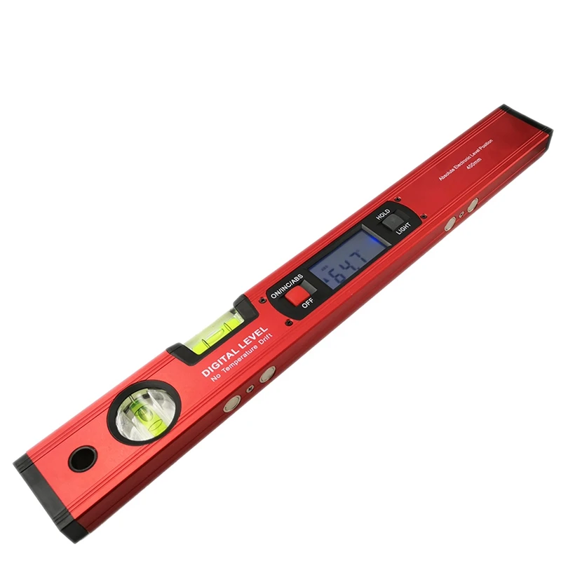  SHGO HOT-Digital Protractor Angle Finder Electronic Level 360 Degree Inclinometer With Magnets Leve