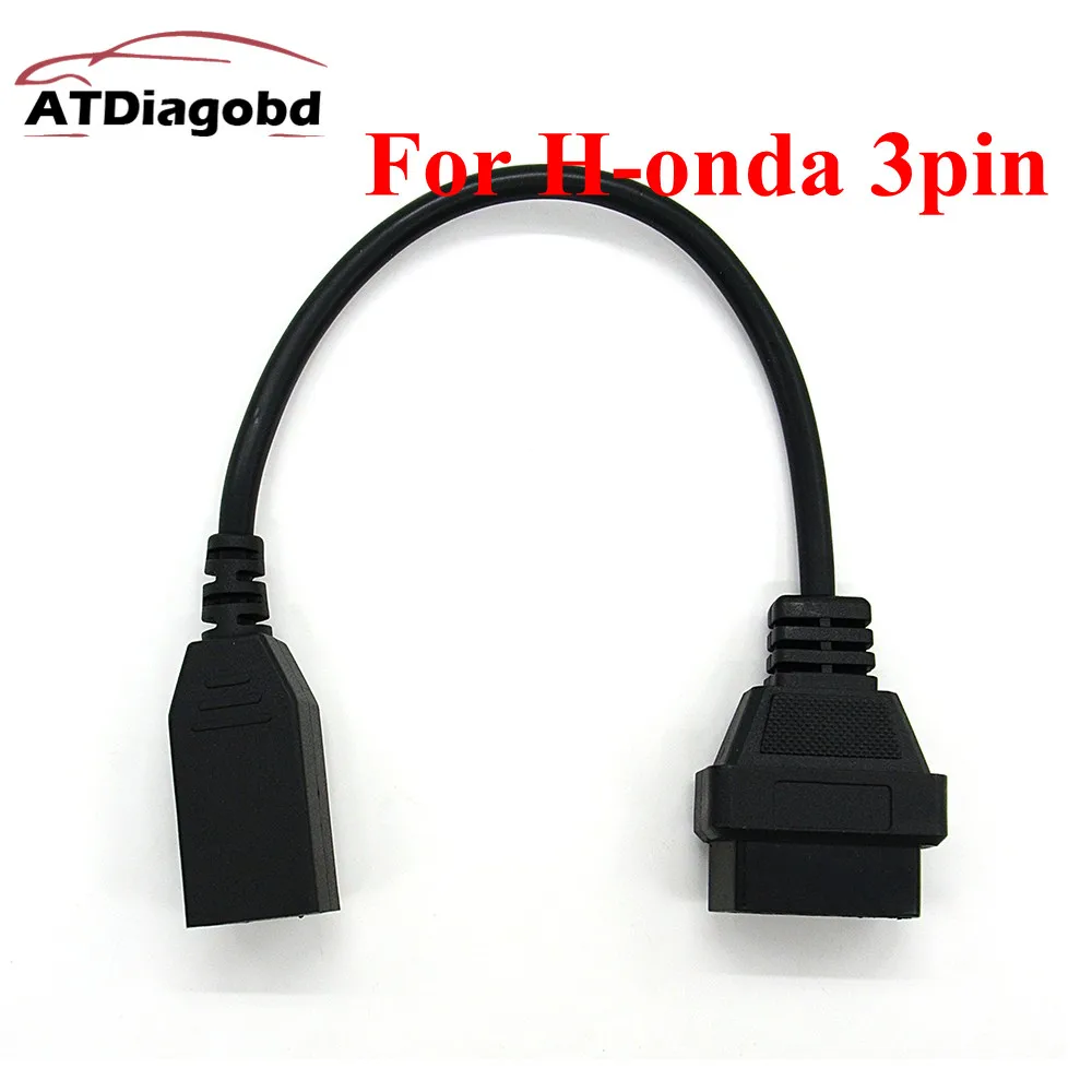 Новинка 2021 лидер продаж кабель OBD 2 для Honda 3pin OBD1 адаптер OBD2 OBDII совместимый разъем