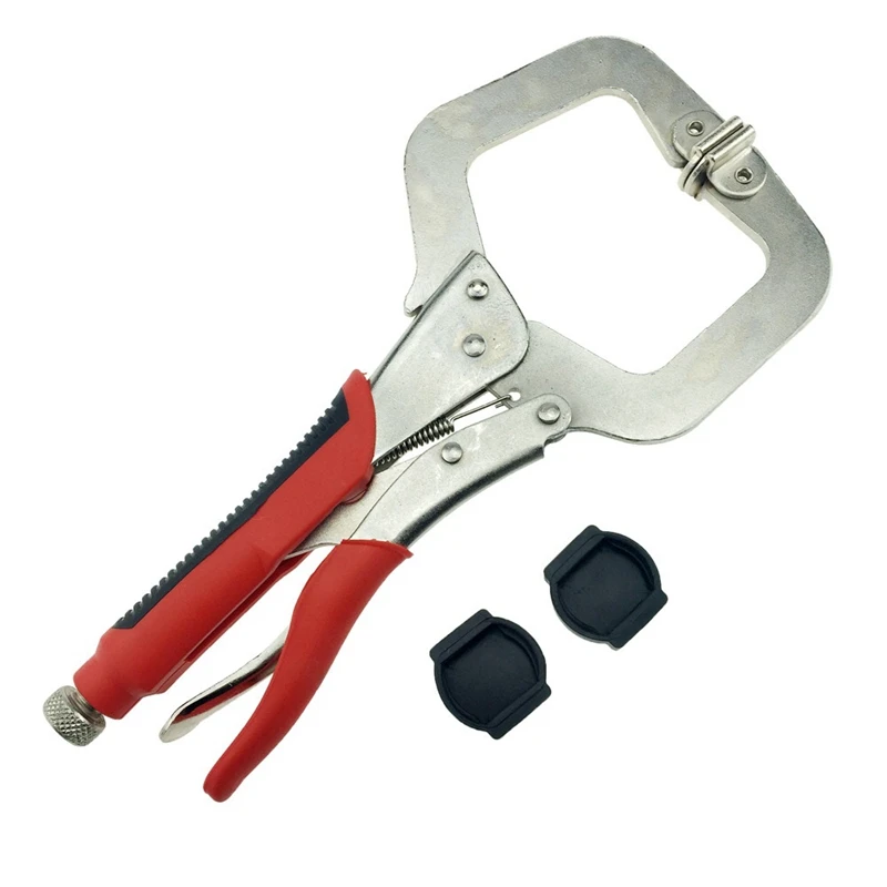 

11 inch Pocket Hole Jig System Face Clamp Vise For Kreg Manual Woodworking Step Drill Bit Adjustable Thickness