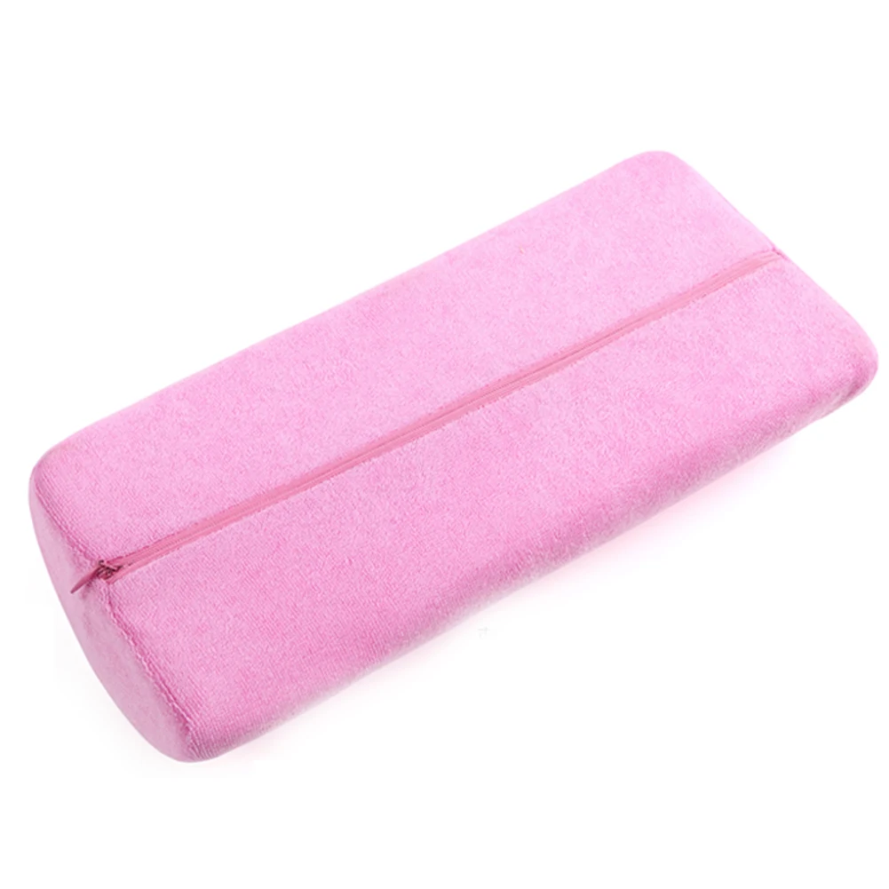 Flexible And Comfortable High Quality Sponge Pink Practical Cushion Hand Pillow Rest For Nail Art Acrylic UV Gel Polish Manicure