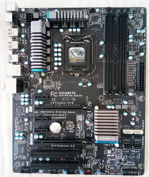 

Used Gigabyte P67A-UD3R B75 1155 needle desktop motherboard