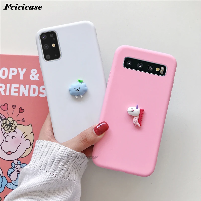 Мягкий чехол с 3D рисунком для Samsung Galaxy S20 Ultra Plus S8 S9 S10 5G S6 S7 Edge Note 5 8 9 10 силиконовый