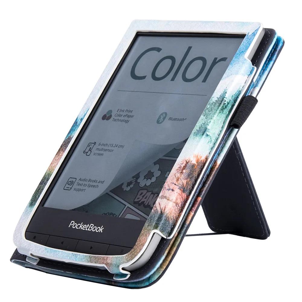 - 3/Touch for Case and 4 4/Basic Lux with Stand Touch Strap Auto Color Pocketbook Hand HD Lux 2/633 5/Basic Sleep/Wake eReader
