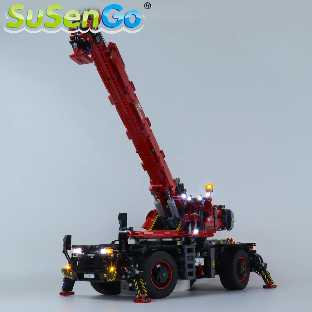 

SuSenGo LED Light Kit For 42082 Technic Series Rough Terrain Crane