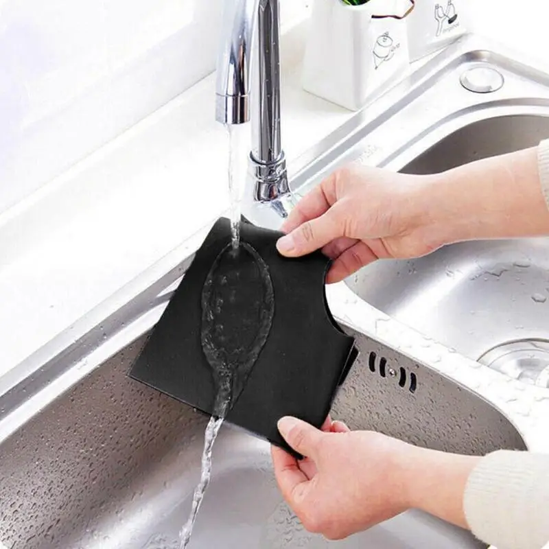 4pcs Kitchen Gas Stove Burner Reusable Protector Liner Cleaning Pad Cover Kitchen Gas Stove Accessories