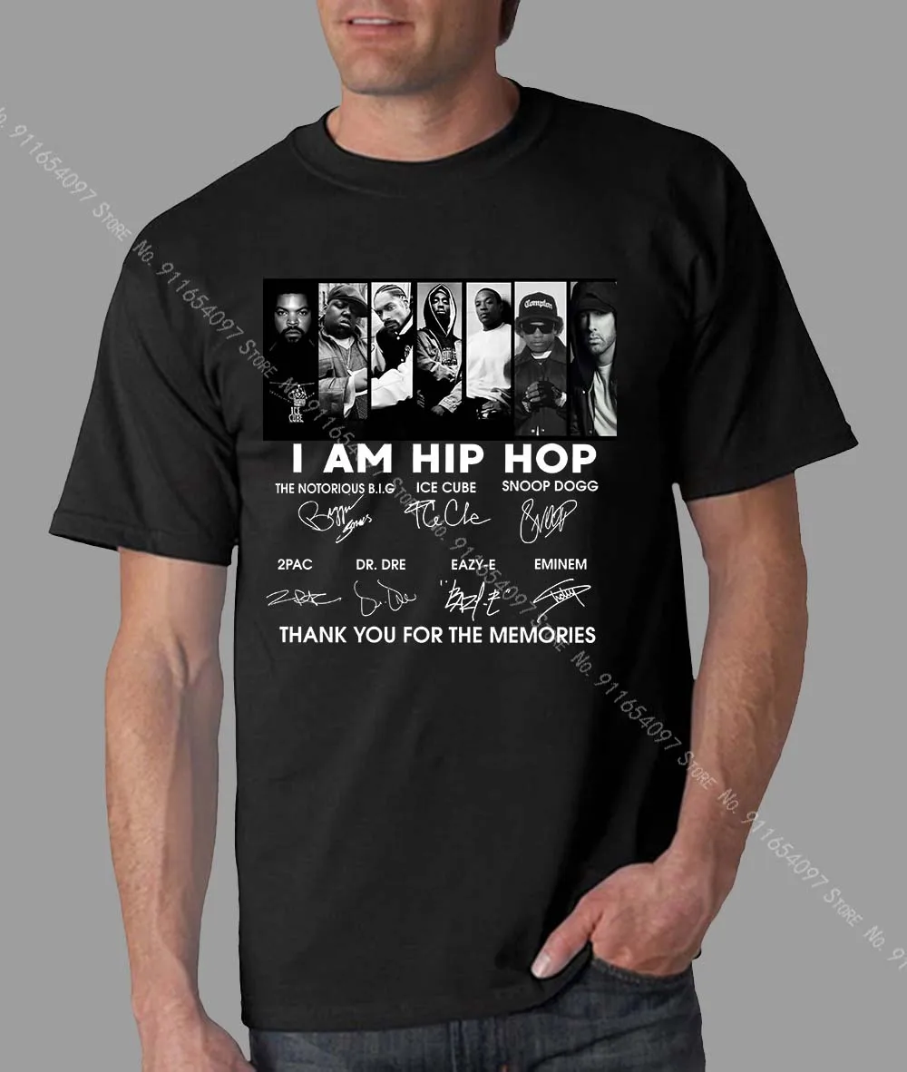 Футболка мужская с принтом Я знаменитость комедия большим кубом льда 2Pac Dre Eazy E