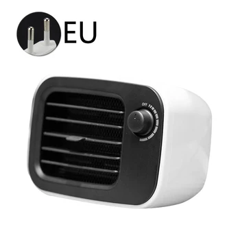 

Anti Overheating Office Ceramic Space Heater Noiseless Fan Adjustable Home Winter Delay Closing Electric Portable Desk Mini Warm