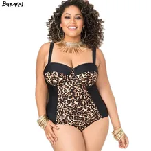 Bunvel, женский леопардовый купальник, пуш-ап, купальник, высокая талия, бикини, из кусков, цельный, летний, монокини, купальники размера плюс