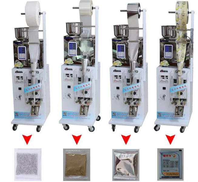 СЕ Автоматический трехстороннее уплотнение машина травяной чай машина для упаковки порошка
