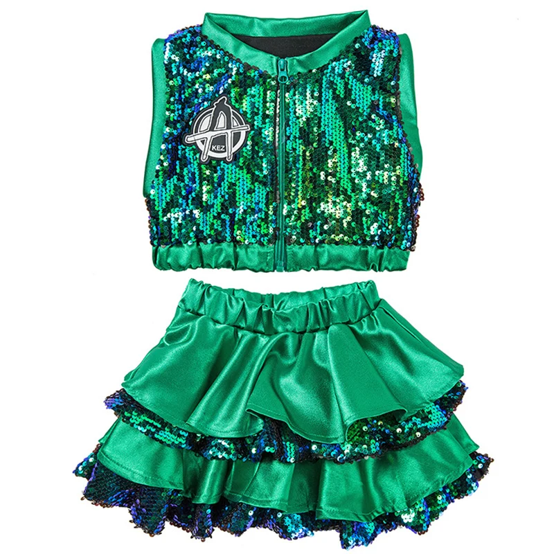 Girl Dance Costume Kid Girls Jazz Hip Hop Dance Costume
