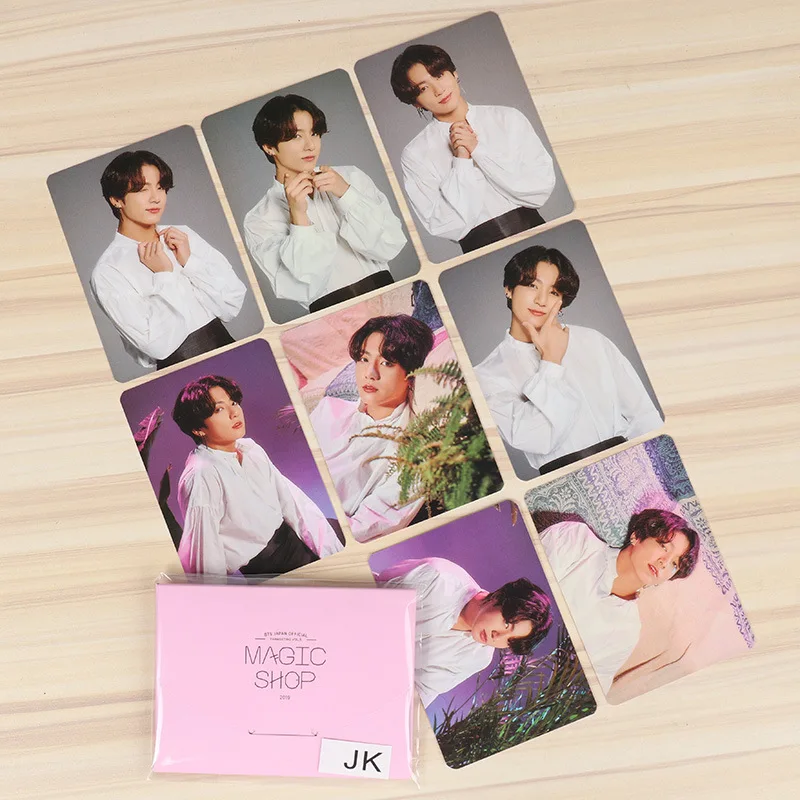 Фотоальбом Jungkook Suga Jimin V RM Jhope Jin Коллекционная фотооткрытка 8 шт./компл. KPOP Bangtan Boys |