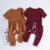 Хлопчатобумажное Белье Повседневный Малыш Baby Girls Boys Clothes Set Твердые Топы Футболки+Брюки 2 шт. Детские детские Наряды Летняя Домашняя Одежда