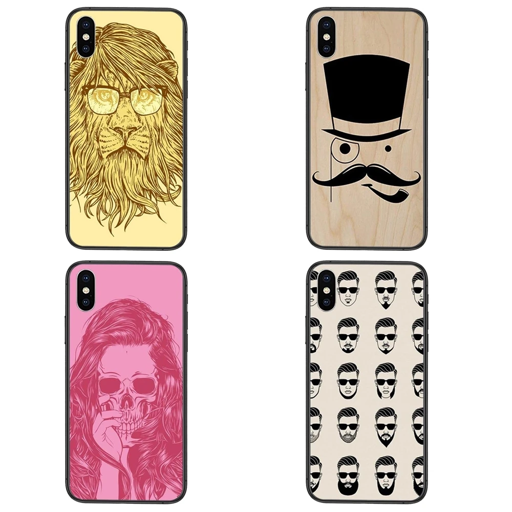 Черный силиконовый чехол Hoesjes для сотового телефона свежий жук медвежонок